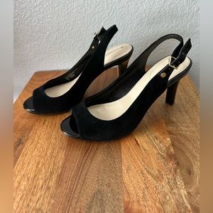 Beautiful Black Heels with Back Strap